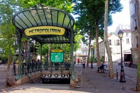 The Abbesses métro station in Montmartre - French Moments