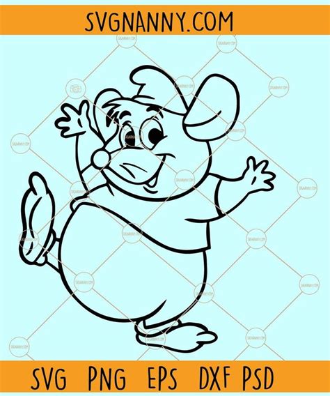 Gus Gus Svg Disney Gus Gus Svg Disney Mice Svg Looking Like A Snack