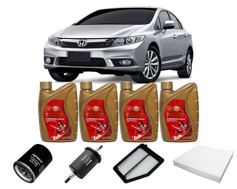 Kit Troca Honda Civic Flex V A Mslub Sua Troca De