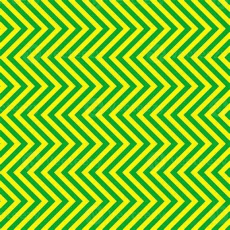 Classic Green And Yellow Chevron Seamless Pattern Seamless Zig Zag