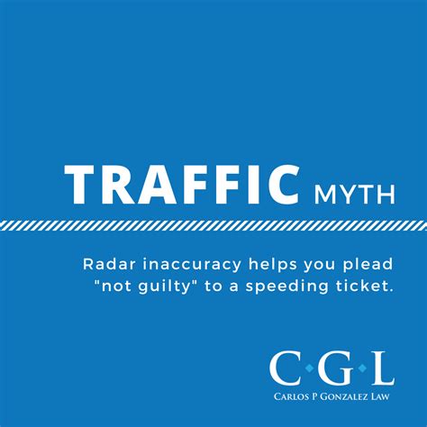 Traffic Violation Myth Radar Inaccuracy Helps You Plead Not Guilty To A Speeding Ticket