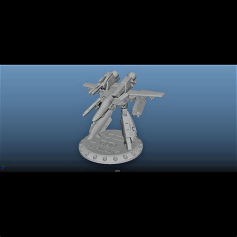 GERWALK VF-1S - MACROSS ROBOTECH STATIC FIGURE 3D model 3D printable ...