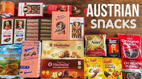 SO EPIC Trying 19 Snacks From AUSTRIA YouTube