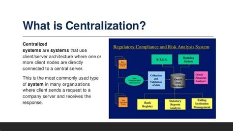 benefits  centralized architecture effects  information