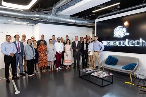 New Finance Minister Pays Visit To MonacoTech And Monaco Boost Monaco