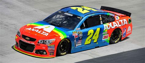 End Of The Rainbow Jeff Gordon S Final Drive In His Signature Scheme Axalta Racing