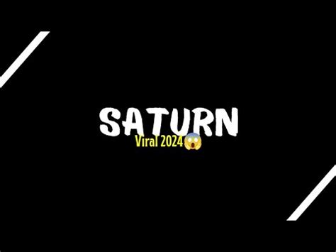 Mentahan CCP Lirik Lagu Saturn Viral 2024 YouTube