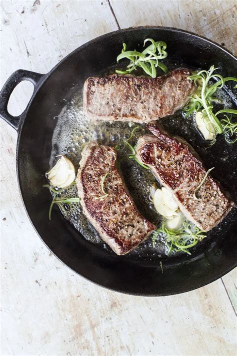 Garlic Rosemary Buttered Steak How To Cook Steaks Ginger With Spice