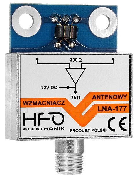Wzmacniacz antenowy dopuszkowy LNA 177 Sprzęt TV SAT w NAPAD PL