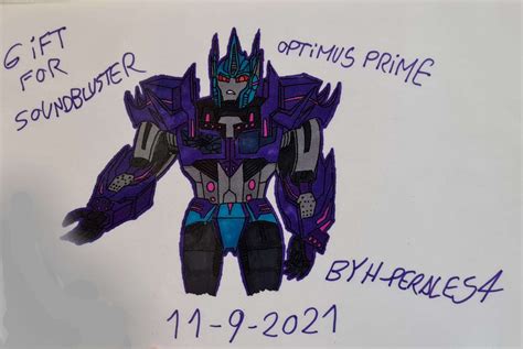 Soundblusters Sg Optimus Prime By H Perales4 On Deviantart