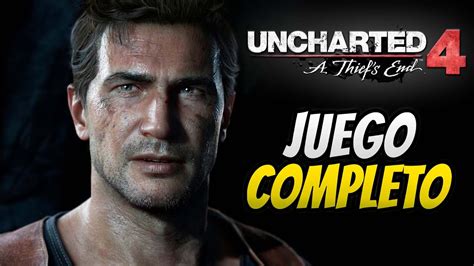 Uncharted 4 El desenlace del ladrón Juego COMPLETO ESPAÑOL Ps5