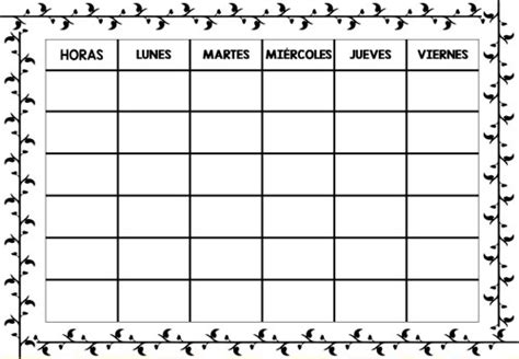 Editables Ppt 50 Horarios Formales Por Orientacion Andujar Listos Para Descargar Orientacion