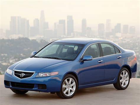 Blue Acura Tl Parked On Concrete Pavement Hd Wallpaper Wallpaper Flare