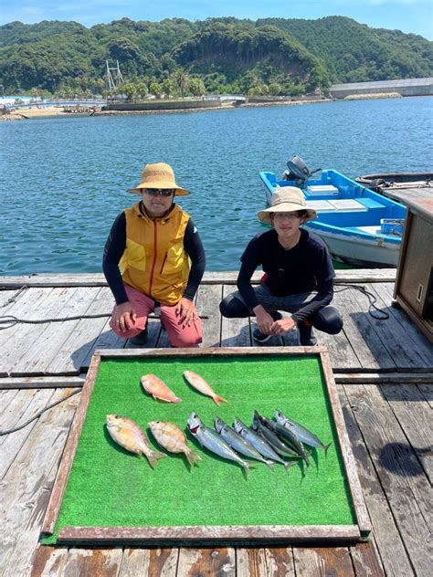 8月2日の釣果 三重県大紀町・錦のレンタルボート・シーランドの釣果ブログ