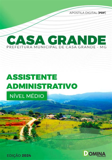 Pdf Apostila Concurso Prefeitura De Casa Grande Mg