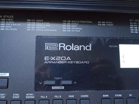 Teclado Roland Ex No Brasil