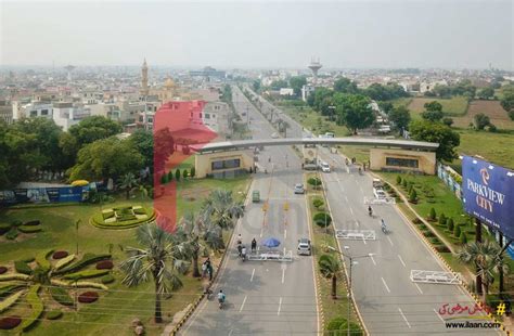 Marla Plot For Sale In Platinum Block Park View City Lahore