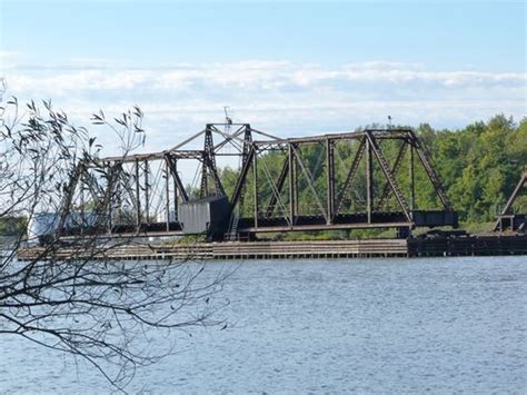 Swing Railroad Bridge Bay City Michigan Bay City Railroad Bridge