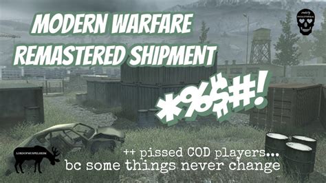 Modern Warfare Remastered Shipment Gameplay Youtube