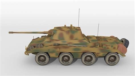 3D model Historical WW2 armored car VR / AR / low-poly | CGTrader