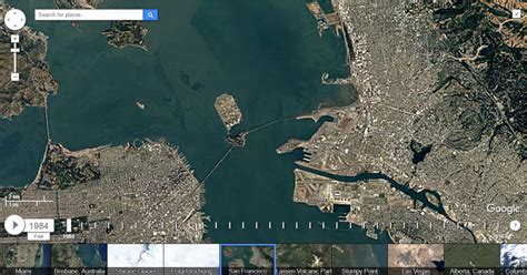 Google Earth Timelapse Lets You Explore the Globe and Watch It Change Over a 32 Year Span ...