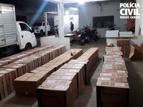 Polícia recupera carga de produtos de informática avaliada em R 100 mil