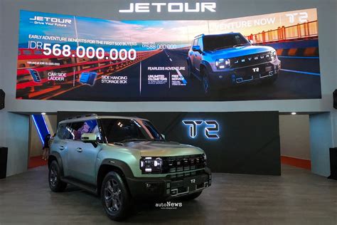 jetour  resmi mengaspal  indonesia harga rp  juta  bonus