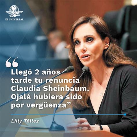 Alvaro Mendez On Twitter 🗣️la Senadora Lilly Téllez Arremetió Contra