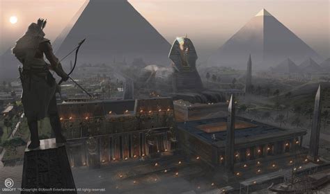 Giza Plateau Sphinx From Assassin S Creed Origins Assassins Creed