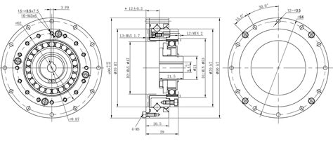 Lhs G C P Ii Harmonic Gearboxes Almer Sk