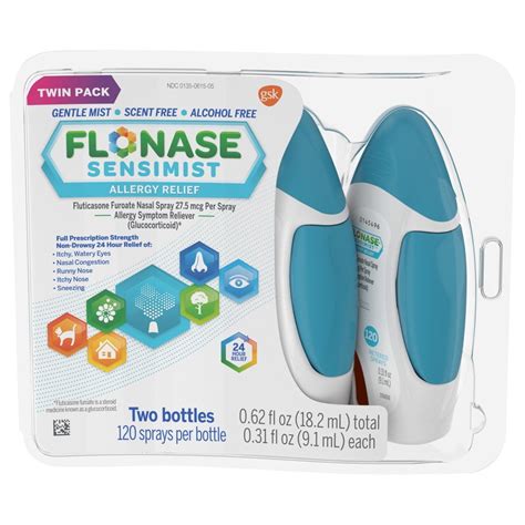 Buy Flonase Sensimist Allergy Relief Spray Twin Pack 2 X 120 Online