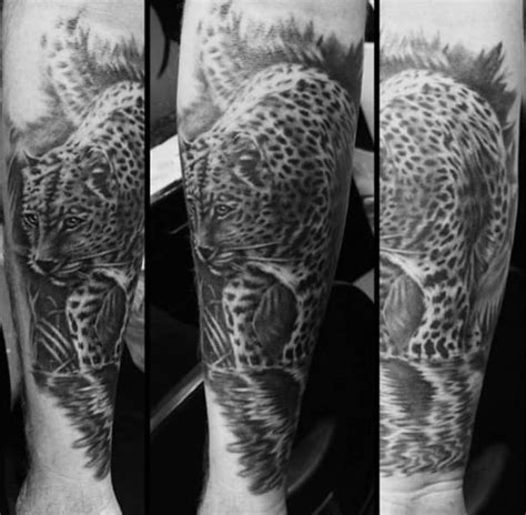 Creative Cheetah Tattoos For Men