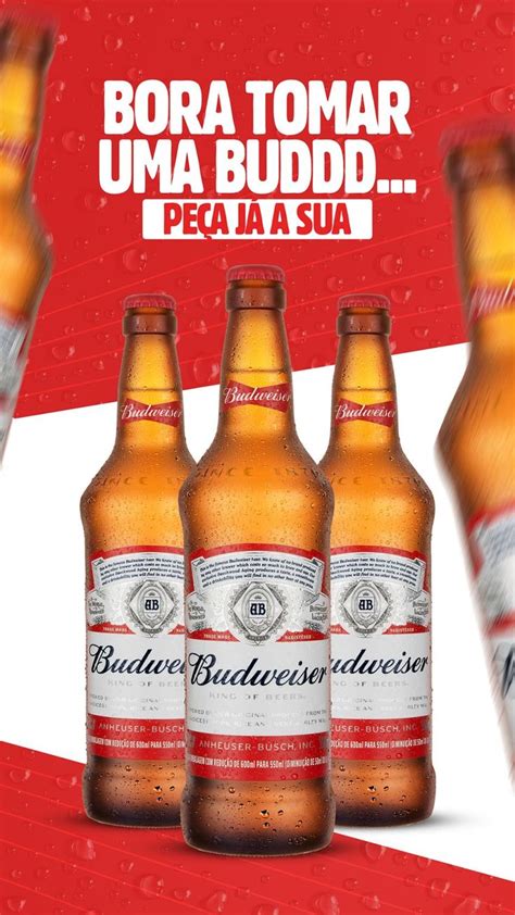 Social Media Cerveja Budweiser Oferta Psd Editável [download] Designi