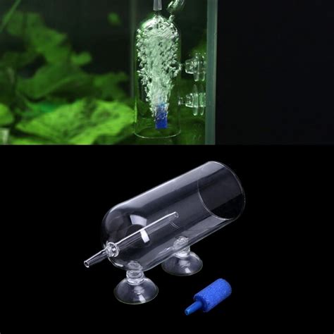 Aquarium Glas CO2 Diffusor blasiert Luft Stein säu Grandado