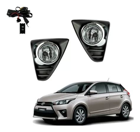 Kit Neblineros Toyota Yaris Sport 2014 2017 Con Luces Led Cuotas