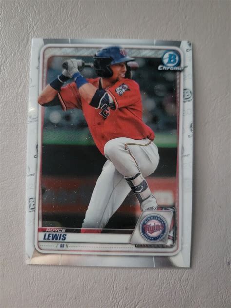 2020 Bowman Chrome Prospects BCP 93 Royce Lewis Minnesota Twins Rookie