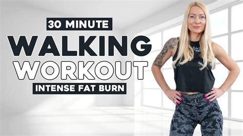 30 Min Walking Cardio Workout Full Body Calorie Killer At Home No