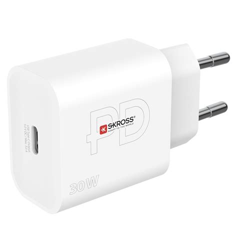 Skross USB Type C Hálózati töltő Fehér 30W BestMarkt