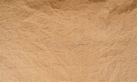 Old Wrinkled Brown Paper Texture Background Rough Brown Kraft Paper