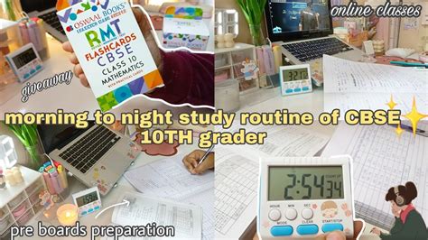 Preboards Exams Morning To Night Routine Life As A Cbse 10th Grader