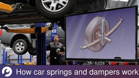 car springs  dampers work   car works
