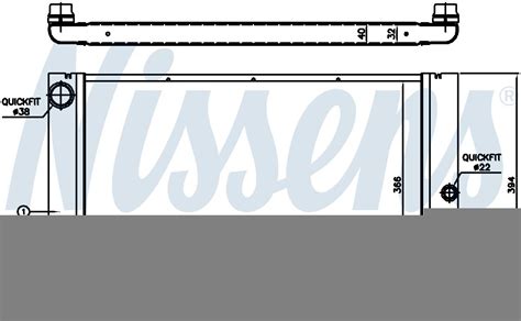 Radiator Base Gas Eng Code N B A Turbo Front Nissens For