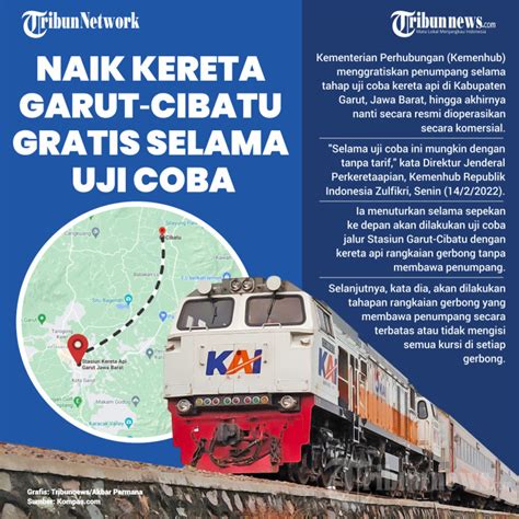 Naik Kereta Garut Cibatu Gratis Selama Uji Coba Foto