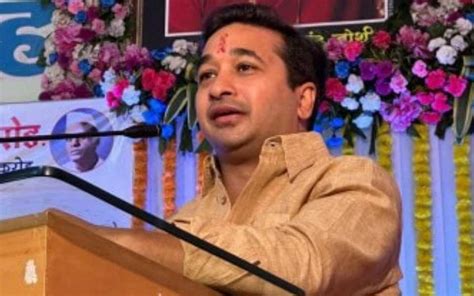 Don T Worry About Police Bjp Mla Nitesh Rane Tells Hindu Jan Aakrosh