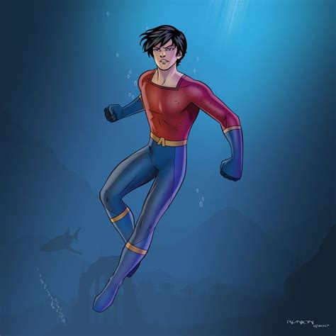 Aqualad (Garth) by https://www.deviantart.com/arunion on @DeviantArt | Garth, Runaways marvel ...