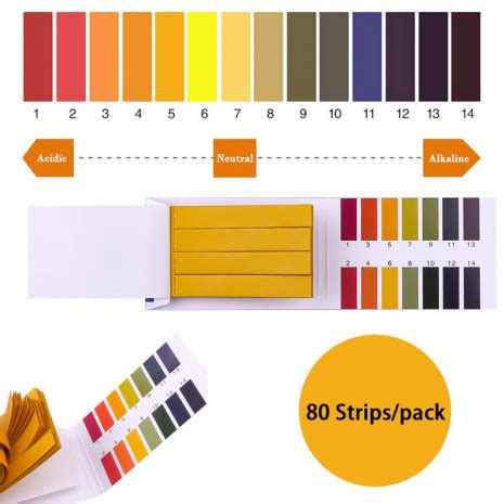 Strips Pack Ph Litmus Paper Ph Tester Papers Universal Paper