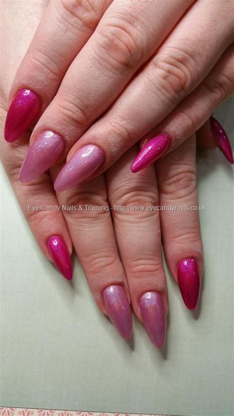 Eye Candy Nails And Training Clients Own Polish Over Acrylic Sharp