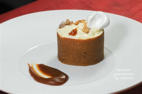 Poire Caramel Et Mousse De Riz Au Lait Fa On Julien Noray Assiettes