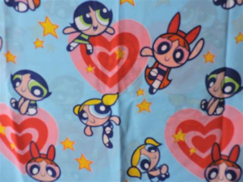 Powerpuff Animated Girls Flat Twin Bed Sheet Super Hero - Etsy