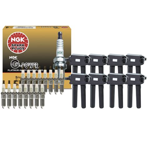 Denso Cop Direct Ignition Coils Ngk G Power Spark Plugs Kit For